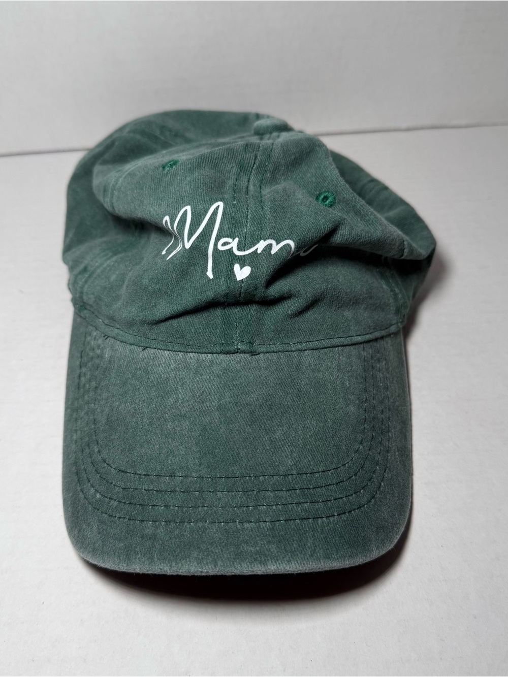 Mama Green Baseball Cap Hat Women’s Mom Mother’s Day Gift Adjustable